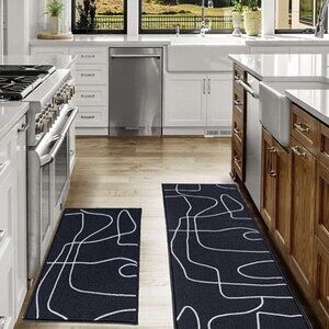 NEW Kitchen 2 Piece Rug/Mat Set, Laundry Room